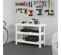 vidaXL Banc de Travail Table de Travail Poste de Travail Banc d'Outils Banc de Rangement Atelier Garage Blanc 78,5x50x80 cm Bois de Pin Massif Blanc https://www.fnac.com/mp48323122/vidaXL-Banc-de-travail-Blanc-78-5x50x80-cm-Bois-de-pin-massif/w-4?oref=eaf50fdb-009f-9e48-705b-5cb242d4ca53