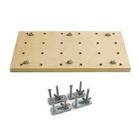 Banc de Travail de Table de Travail pour Routeurs CNC 3018 avec Accessoires de Pince de Maintien Fraisage Bricolage Machines-Outils de Gravure