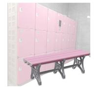 Banc de vestiaire, imperméable et antidérapant en plastique ABS pour salle de sport, salle de bain, piscine et dressing public