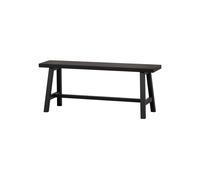 Banc décoratif en bois noir Imme