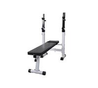 Banc d'entraînement avec support de poids jeu d'haltères 90 kg