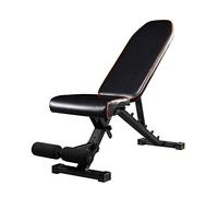 banc d'entraînement, Banc d'haltères réglable avec haltères, planche couchée, abdominaux, équipement de fitness multifonction pliable for la maison