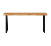 Banc d'entrée - Banquette - vidaXL - bois d'acacia massif - structure stable - 105 x 33 x 45 cm (9439)