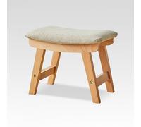 Banc d'entrée, design intérieur capitonné moderne, pieds en bois massif, assemblage facile