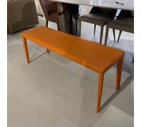 Banc d'entrée élégant avec coussin en métal pour chambre à coucher et couloir, solution polyvalente de salle à manger et de rangement, siège rembourré de 160 cm avec compartiments