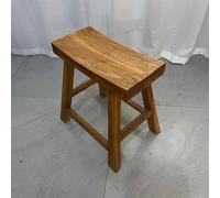 Banc d'entrée en bois pour l'intérieur, grain de bois naturel, design simple, le cadre de support est solide, pour la cuisine, la salle à manger, le salon, la chambre à coucher, l'entrée du vestiaire.
