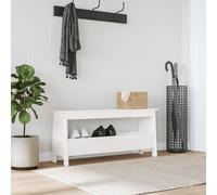 Banc d'Entrée Rangement Salon Couloir Intérieur Bois de Pin Massif vidaXL