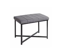 Banc Design "Elisabeth" 59cm Gris & Noir