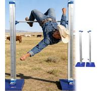 Banc d'essai de Saut Vertical Portable pour la compétition, Construction en Aluminium, modèle à roulettes