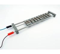 Banc d'essai pour locomotives Miniature Train Electrique Vapeur échelle N-Hoe 1:160 Banc de Test M2R (18 Chariots)