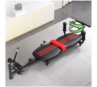 Banc d'étirement arrière Banc d'inversion pour usage domestique avec traction cervicale et support de cheville longueur réglable pour traction pour entraînement pliable Lombaire et spinale
