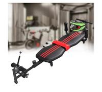 Banc D'étirement du Dos avec Traction Cervicale, Massage Cervical, Équipement de Gym À Domicile for Traction Lombaire Et de La Colonne Vertébrale, Étirements, Capacité de Charge Jusqu'à 330 LB