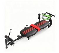 Banc d'étirement du dos avec traction cervicale, relaxation du corps | Table d'inversion de traction lombaire for traction lombaire et vertébrale à usage domestique