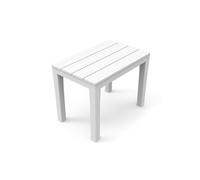 Banc D'extérieur. Couleur: Blanc 38.5x60x45cm Ipae Progarden