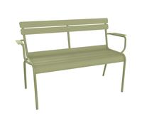 Banc d'extérieur de 2 places Luxembourg WxHxD 131x86x55.5cm