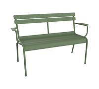 Banc d'extérieur de 2 places Luxembourg WxHxD 131x86x55.5cm