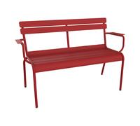 Banc d'extérieur de 2 places Luxembourg WxHxD 131x86x55.5cm