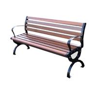 Banc d'extérieur en bois massif de 119,4 cm et 150 cm, beaux et durables, résistants aux intempéries, pour créer un siège de jardin (150 x 40 cm)