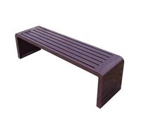 Banc d'extérieur en métal - 150 cm, en Fer antirouille, imperméable et résistant aux UV, idéal pour Les Jardins, Les Parcs, Les patios et Les espaces publics - Solution d'assise extérieure é