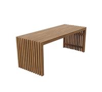 Banc d'extérieur pour terrasse, jardin, piscine et terrasse - Facile à entretenir et à nettoyer