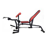 Banc d'haltères HMS LS3050 Noir 1830x690x850 mm