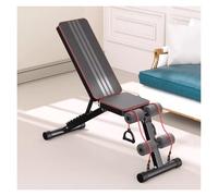 Banc d'haltères réglable en acier, banc de fitness pliable for la maison, for exercices complets du corps, charge maximale 400 kg