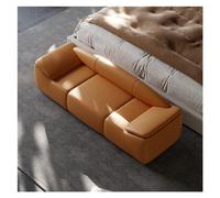 Banc d'intérieur rembourré avec accoudoirs rembourrés pour salon, chambre à coucher ou entrée, repose-pieds long pour bout de lit ou banc de table à manger