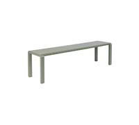 Banc en aluminium vert, 3 places, uni, pour extérieur - Zuiver, Vondel - 175x45x45 cm