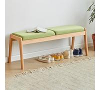 Banc en bois avec siège rembourré pour une utilisation en intérieur, parfait pour la cuisine, le salon, la salle à manger et l'entrée - Confortable et élégant pour n'importe quelle maison