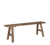 Mica Decorations Bold Petit Banc en Bois - L 108 x l 29,5 x H 36,5 cm - Bois recyclé - Marron