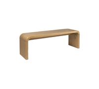 Banc en bois brun Brave