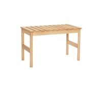 Banc en bois de chêne clair beige, 2 places - Hübsch, Row - 70x40x45 cm