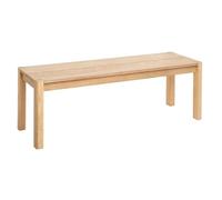 Banc en Bois de Frêne 140 x 35 x 45 cm - Atmosphera