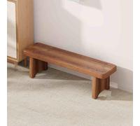 Banc en Bois de Style campagnard pour l'intérieur - Siège Polyvalent pour l'entrée, la Cuisine et la Chambre - Meuble Rustique élégant pour la décoration du Salon et de la Chambre