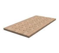 Banc en bois dur 610 mm x 1219 mm avec plateau perforé - KREG - HWBT-4824-DH Bois G