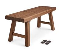 Banc en Bois Massif for Cuisine, Banc de Salle à Manger Robuste et Stable, 120 140 160 180cm Siège 2 Places, Banc d'Entrée for Couloir et Salon, Style Industriel(L:150 x W:26 x H:40cm)