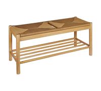 Créateur d'intérieur - Banc en Bois Massif "Maesi" 95cm Naturel