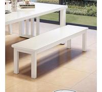 Banc en bois simple, robuste pour salon, salle à manger, forte capacité de charge, stable, pas facile à secouer, pour salon, chambre à coucher