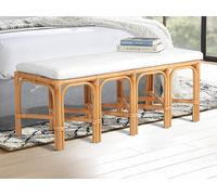 Banc en rotin - Coloris : Naturel - LUMANIO