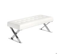Banc en similicuir blanc 5001 ANGEL CERDA