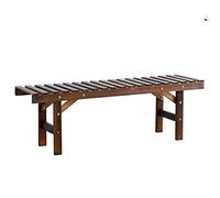 Banc Étagère À Fleurs Échelle De Balcon du Salon Support De Plantes en Pot du Sol Au Plafond Porte-Fleurs Extérieur pour Porte De Jardin Durable (Color : Brown, S : 80 * 25 * 32cm)