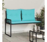 Banc extérieur avec coussin 4 pc polyrotin Sièges de jardin patio vidaXL vidaXL