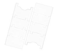 Banc Glisse - Lot de deux entretoises de meubles en acrylique | Bloc coulissant pour canapé - Pour la maison, le bureau, l'appartement, les chambres d'étudiant, le lit, le canapé, le canapé, la table