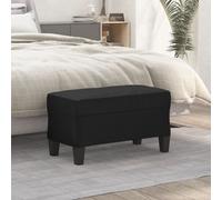 Banc Gris 100x35x41cm Similicuir Ottoman Siège Banquette de Lit Chambre vidaXL