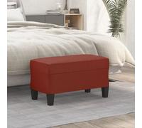 Banc Gris 100x35x41cm Similicuir Ottoman Siège Banquette de Lit Chambre vidaXL