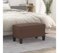 Banc Gris 100x35x41cm Similicuir Ottoman Siège Banquette de Lit Chambre vidaXL