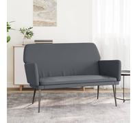 Vidaxl Banc Gris Foncé 108x79x79 Cm Velours Gris