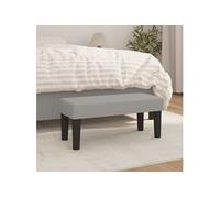 Banc Tissu Entrée Salon Maison Multicolore 100x30x30 cm/70x30x30 cm vidaXL