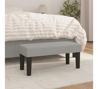 Banc Tissu Entrée Salon Maison Multicolore 100x30x30 cm/70x30x30 cm vidaXL