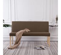 Banc 139,5 cm Marron Polyester